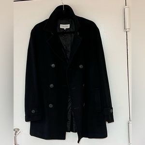 Calvin Klein Black pea coat